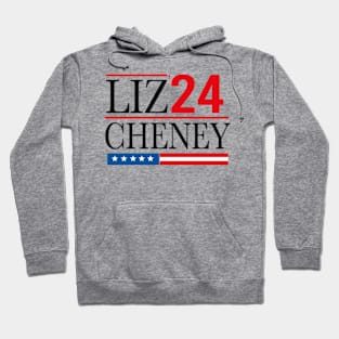 Liz Cheney for President 2024 USA Election Liz 24 Hoodie